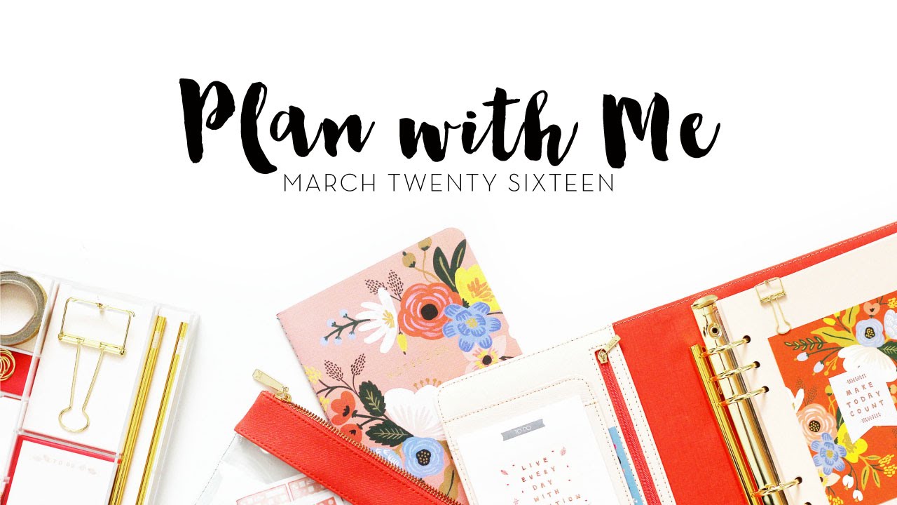 Plan With Me! | March 2016