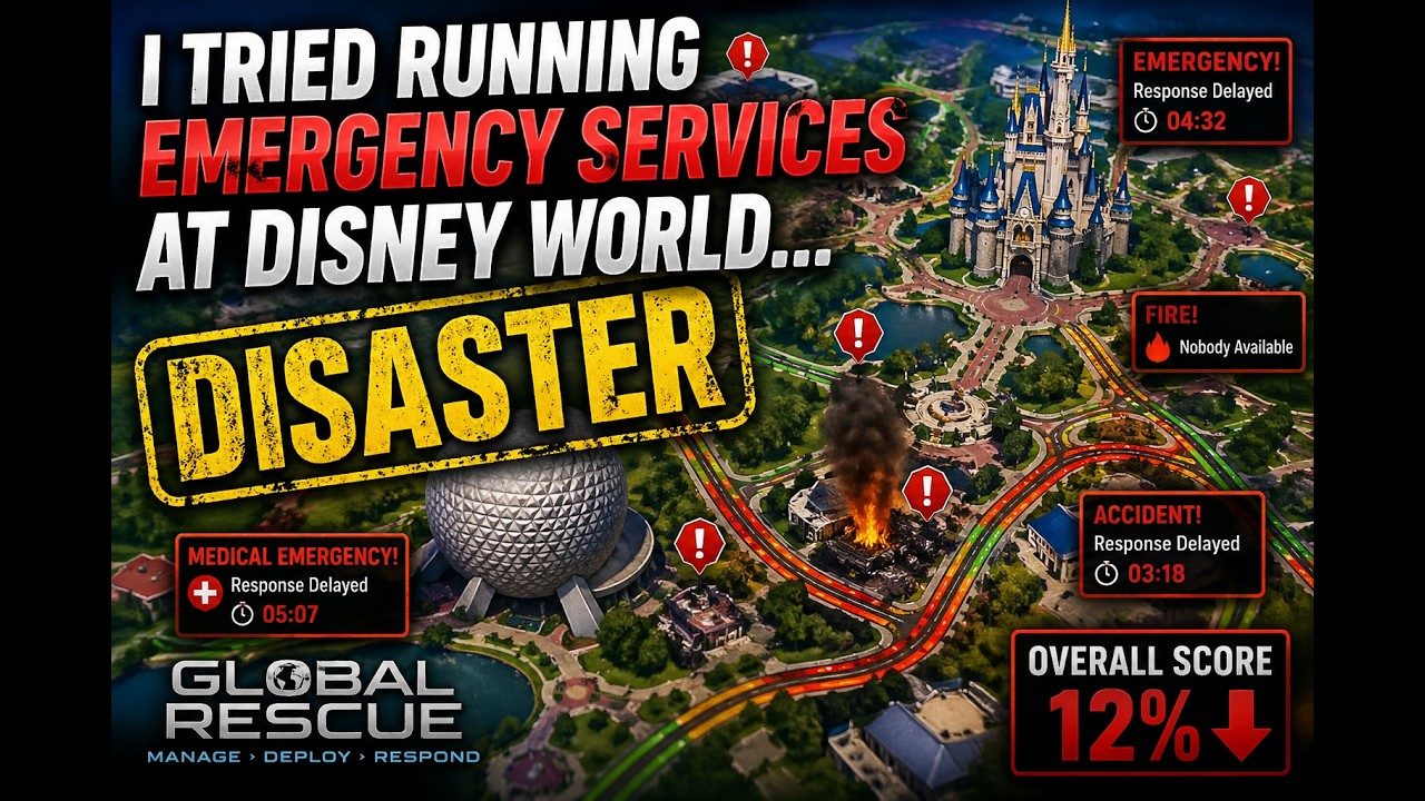 I Tried Running Emergency Services at Disney World&hellip; Disaster