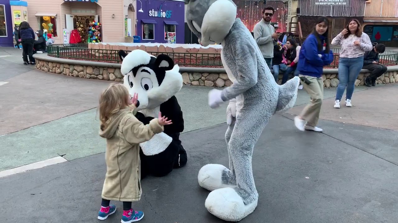 Meeting Bugs Bunny