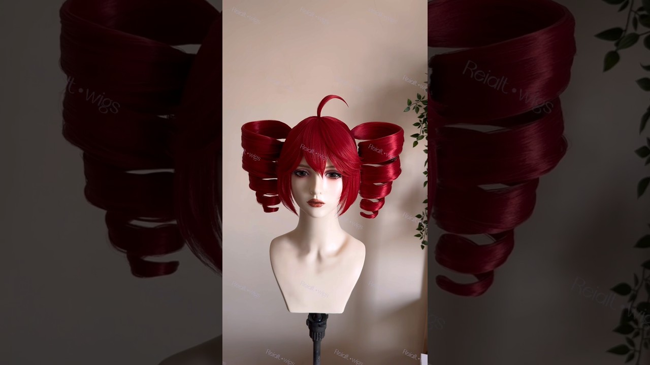 Kasane Teto • Utau (PART 2) #wig #cosplay #wigstyling #wigmaking #teto #kasane #vocaloid #utau
