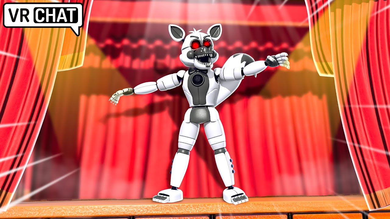 Funtime Foxy Comes out from 4th CLOSET in VRCHAT