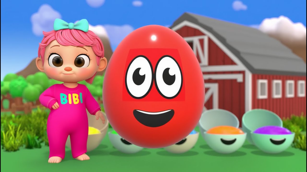 Aprende colores con huevos sorpresas de colores canciones infantiles COPITO KIDS