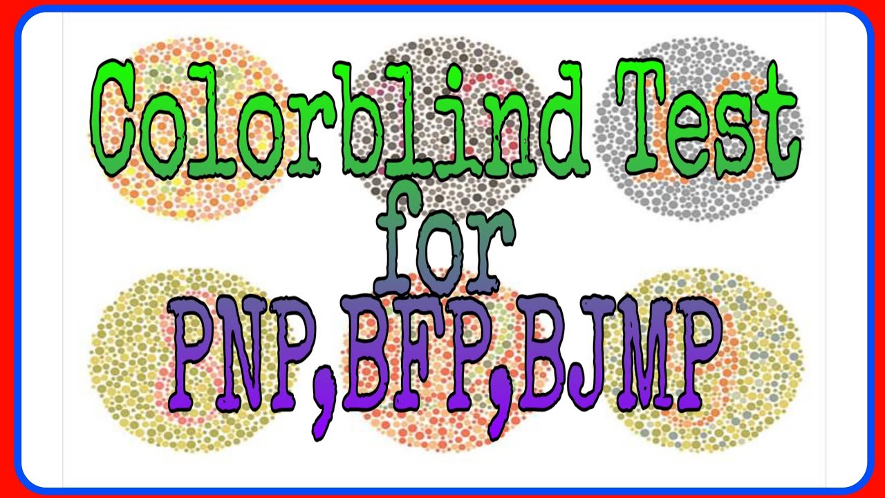 Colorblind Test/Ishihara Test