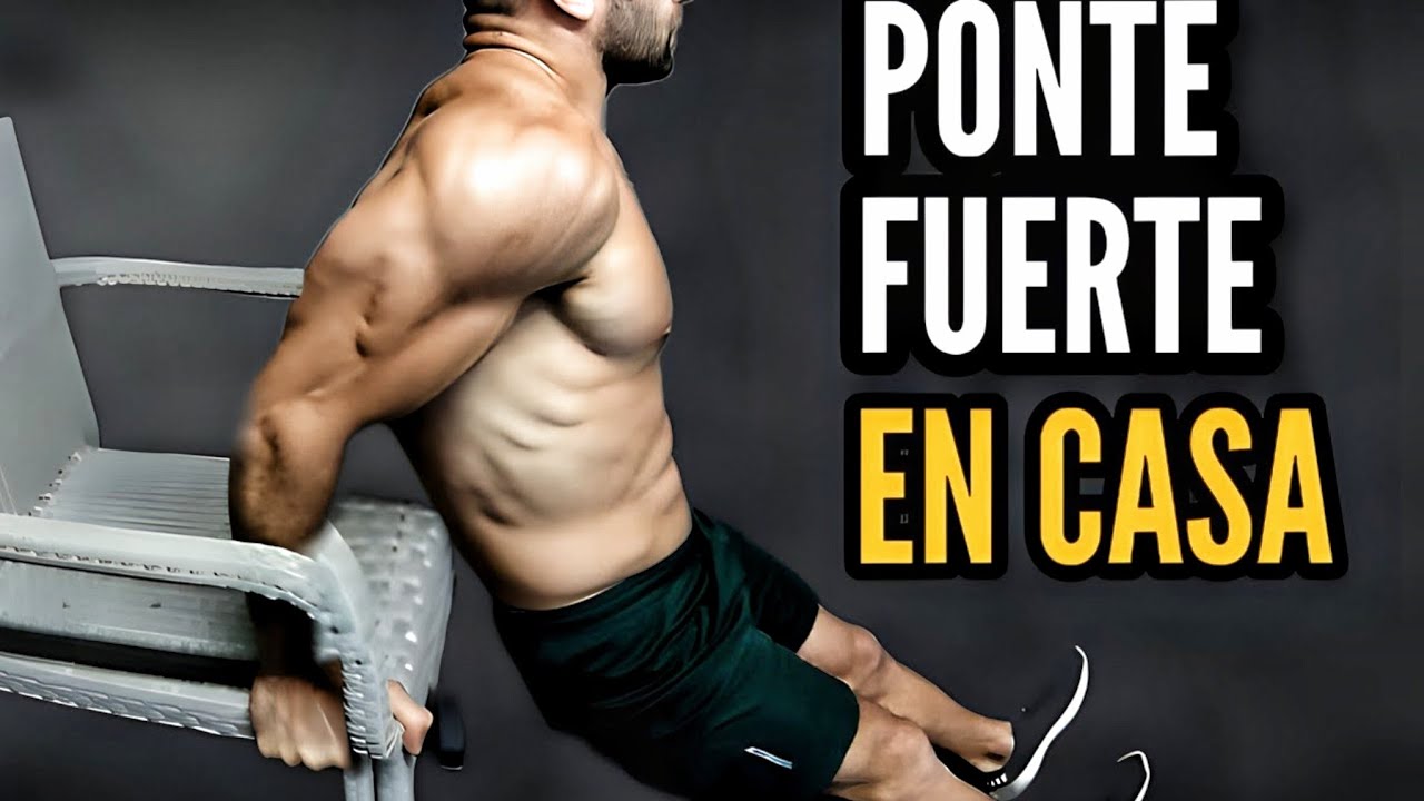 10 MEJORES EJERCICIOS con una SILLA en CASA