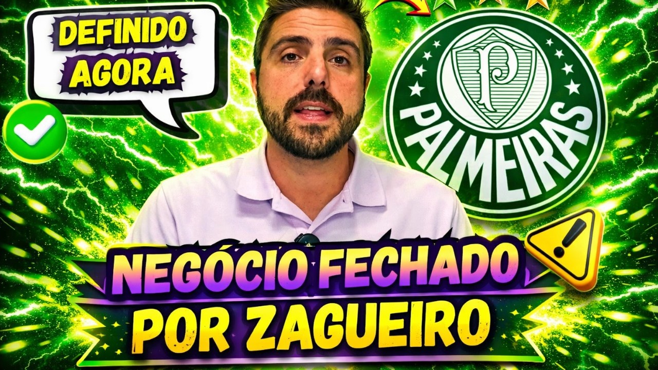 🟢BOMBA ! PALMEIRAS FECHOU AGORA NEGOCIO POR XERIFÃO E AGITA TORCIDA ! NOTICIAS DO PALMEIRAS HOJE