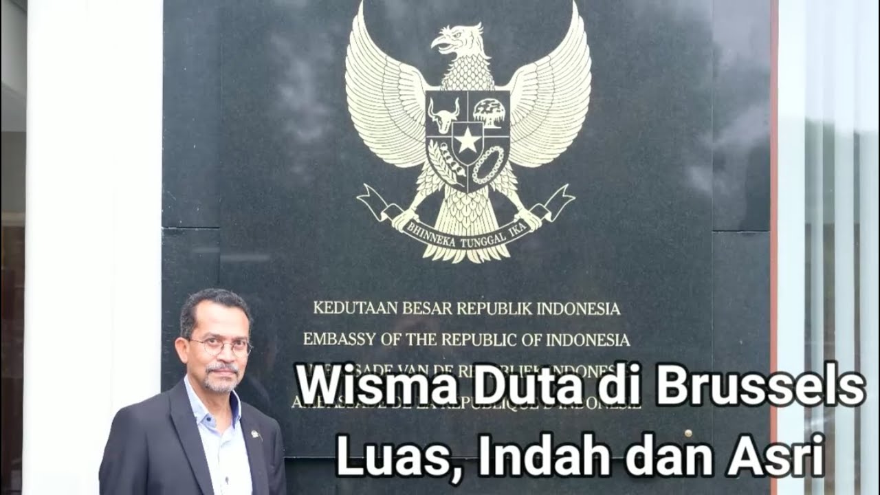 Wisma Duta Brussels Luas, Indah, dan Asri
