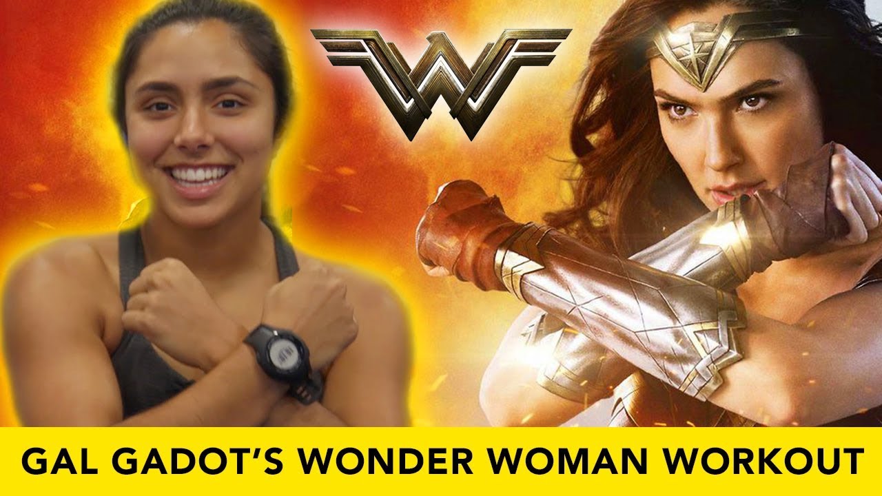 TRYING THE OFFICIAL WONDER WOMAN WORKOUT 🔥 (Justice League)
