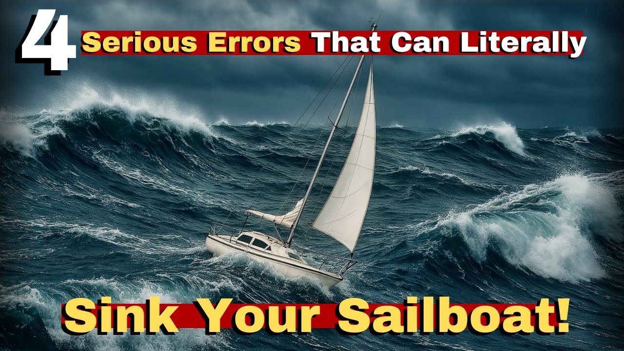 4 Serious Errors That Can Literally Sink Your Sailboat While Sailing Around The World