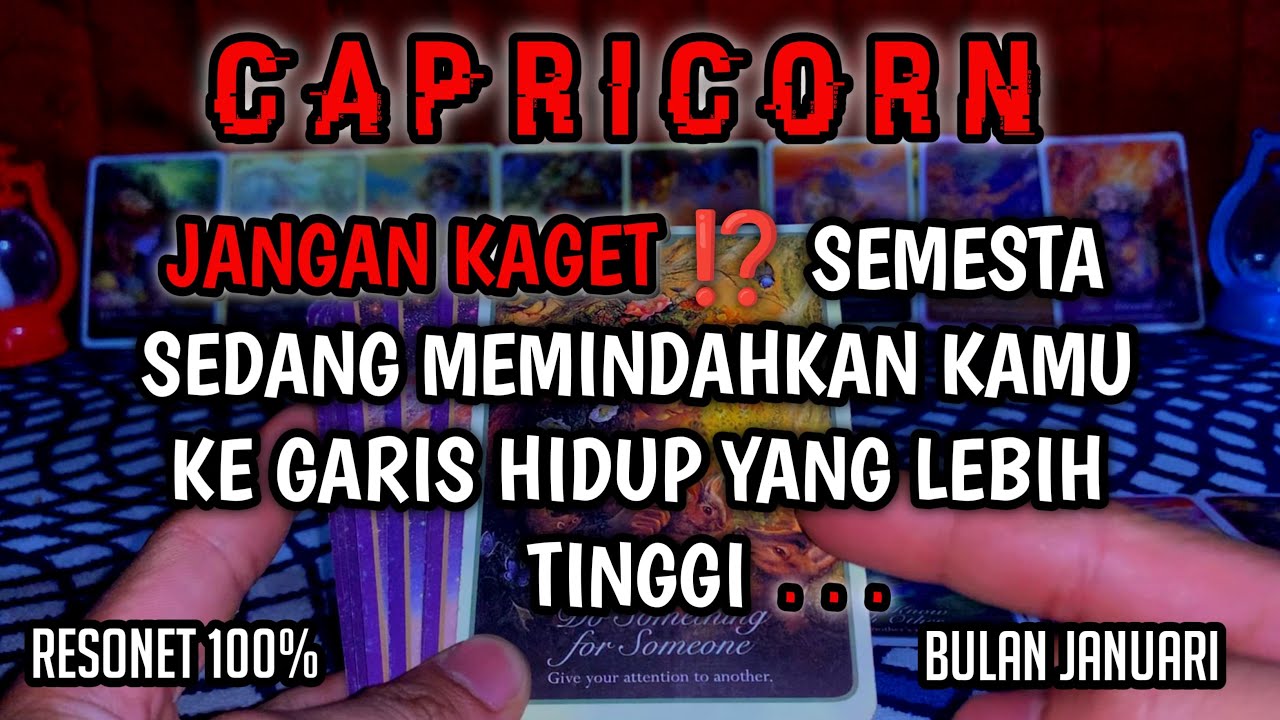 CAPRICORN ♑️ JANGAN KAGET ⁉️ Semesta Memindahkanmu Ke Hidup Yang Lebih Tinggi