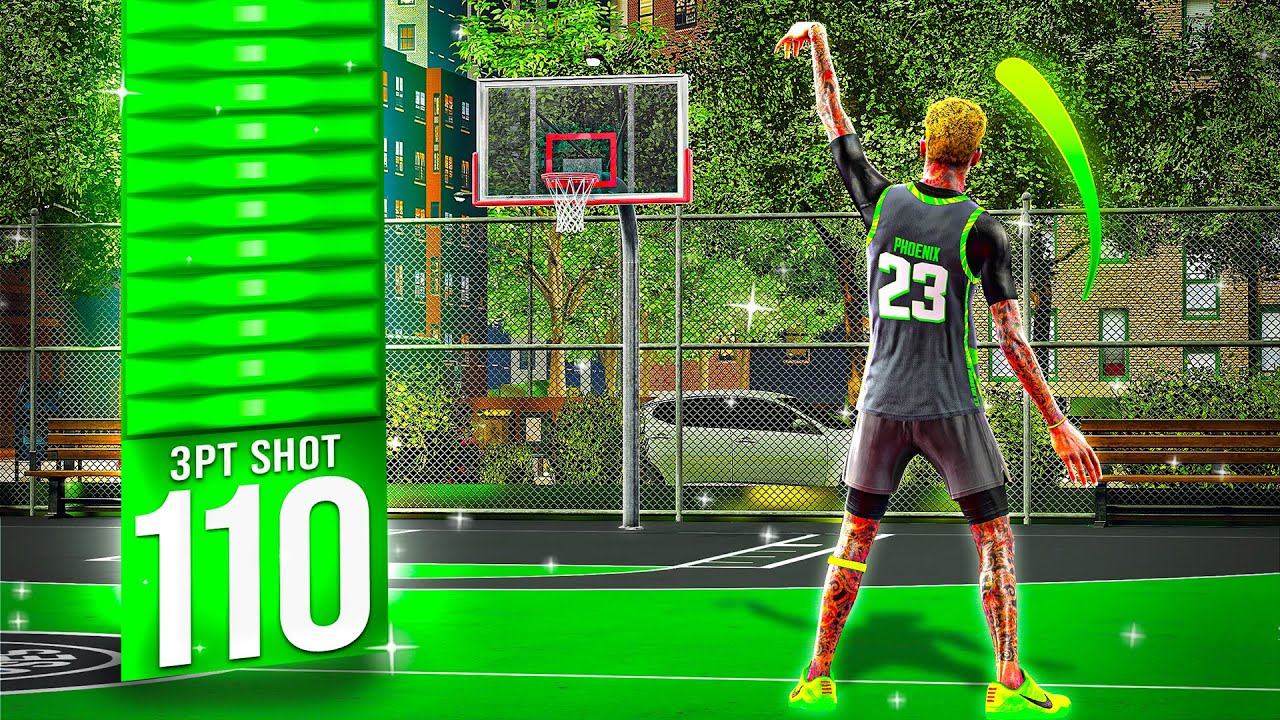 I Ruined NBA2K24 With A 110 3PT Rating...