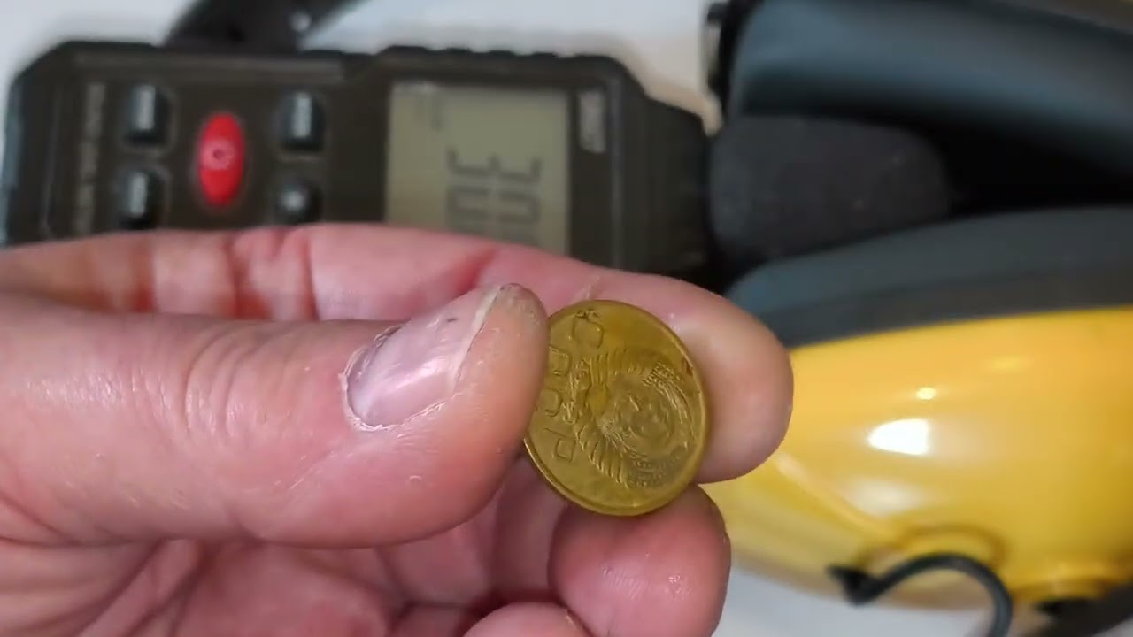 Замер громкости подводных пьезонаушников AquaSonos. Тест на детекторе  Nokta/Makro The Legend.