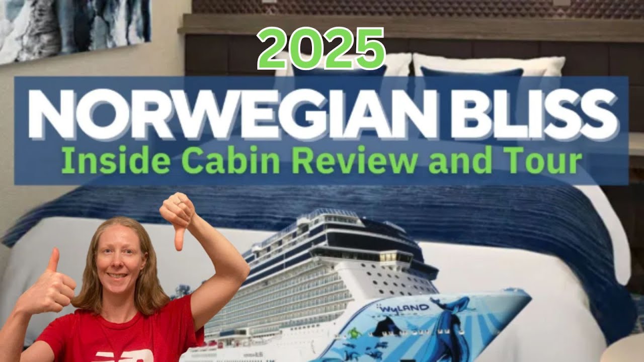 NCL Bliss Inside Cabin Tour 2025