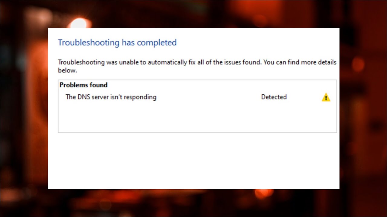 How To Fix DNS Server isn't responding - 2025 - Fix