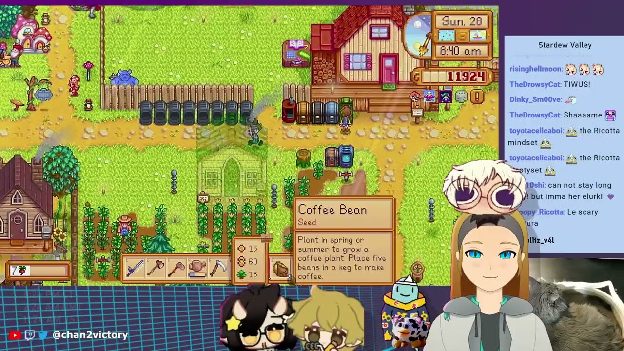【Stardew Valley】 #8 Passing all QTEs to marry yer mum
