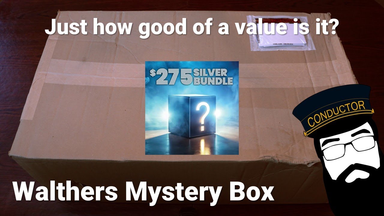 Just how good of a value is the Walthers Mystery Box? Silver Bundle unboxing and pricing comparison