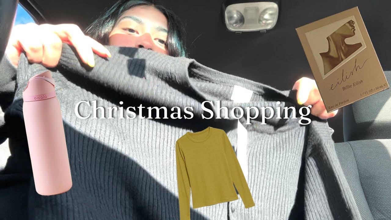 ★Going christmas shopping on black friday; late video| Shopping Vlog | Rose ★