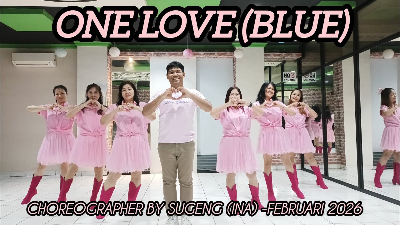 One love (Blue)//Line Dance//Coach Sugeng//Sexygirl
