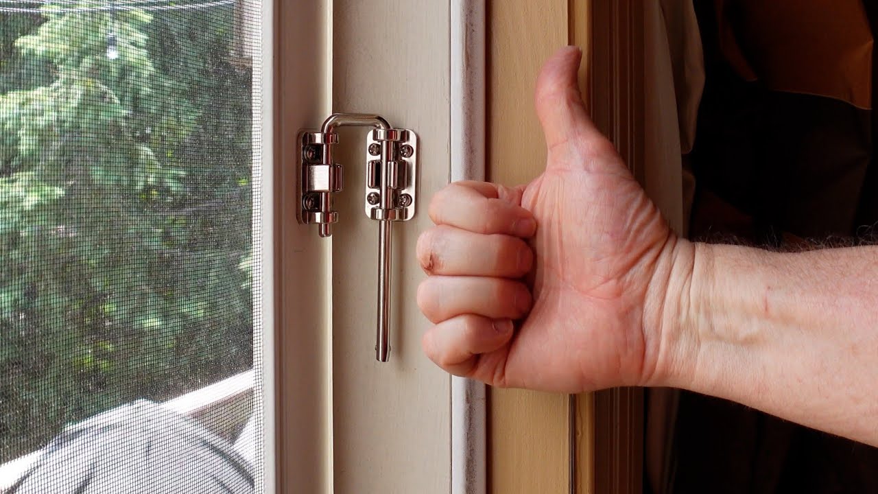 Installing a Sliding Door Lock and Why: Easy $10 DIY