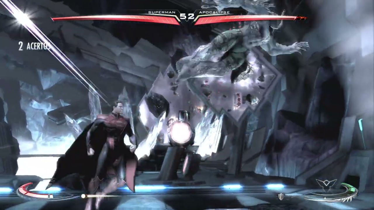 Superman vs Apocalipse INJUSTICE GODS AMONG US vs mode
