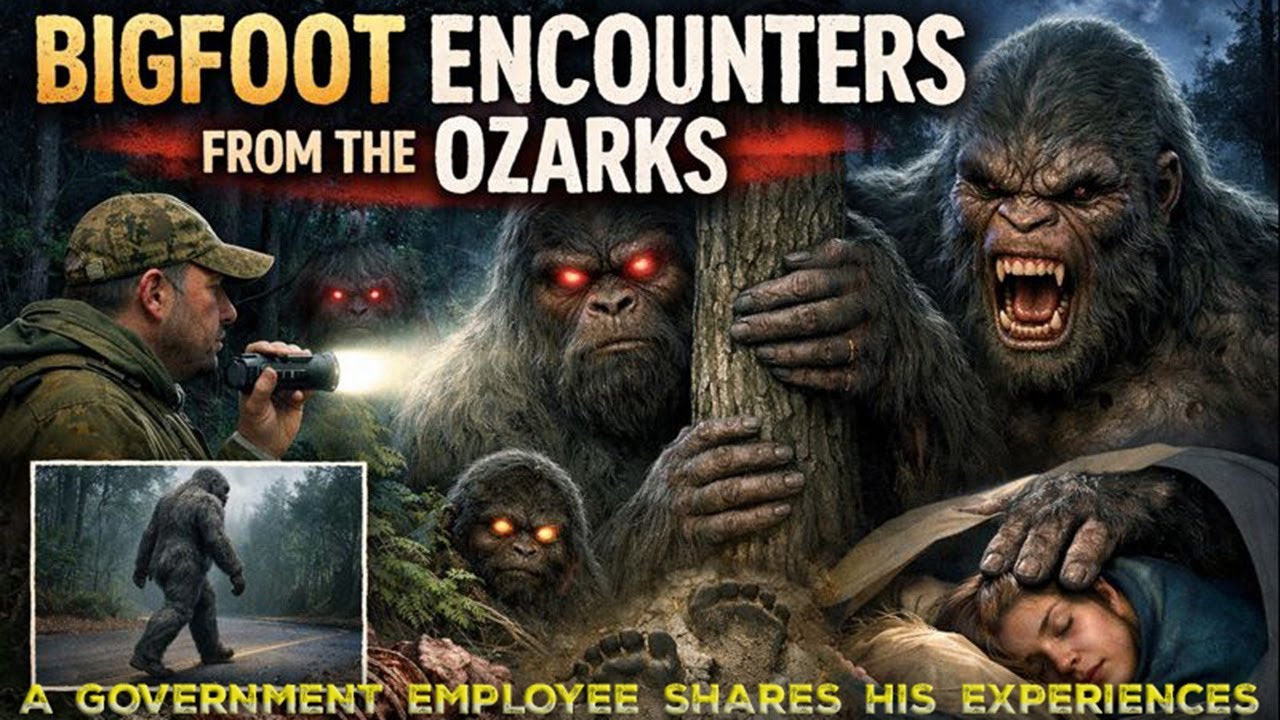 BIGFOOT ENCOUNTERS FROM THE OZARKS | A FEDERAL EMPLOYEE'S ENCOUNTERS  | TOPIC OF RIDICULE AND SHAME
