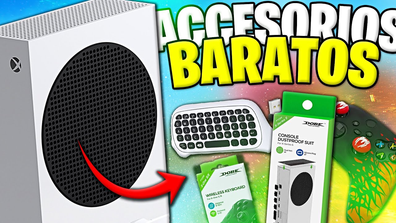 ✅ 7 ACCESORIOS BARATOS que DEBEMOS COMPRAR para XBOX SERIES X|S y XBOX ONE en 2026