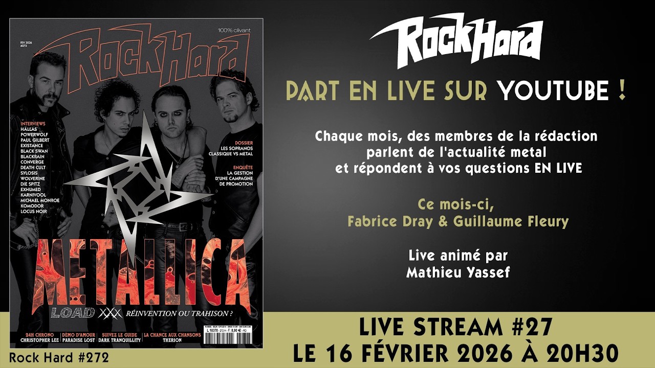 Rock Hard Mag Live #27  num 272
