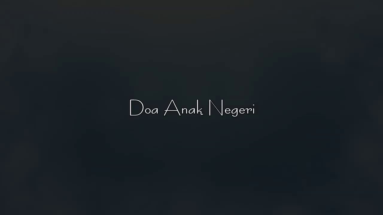 Doa Anak Negeri (Karaoke Instrumental & Lyrics)
