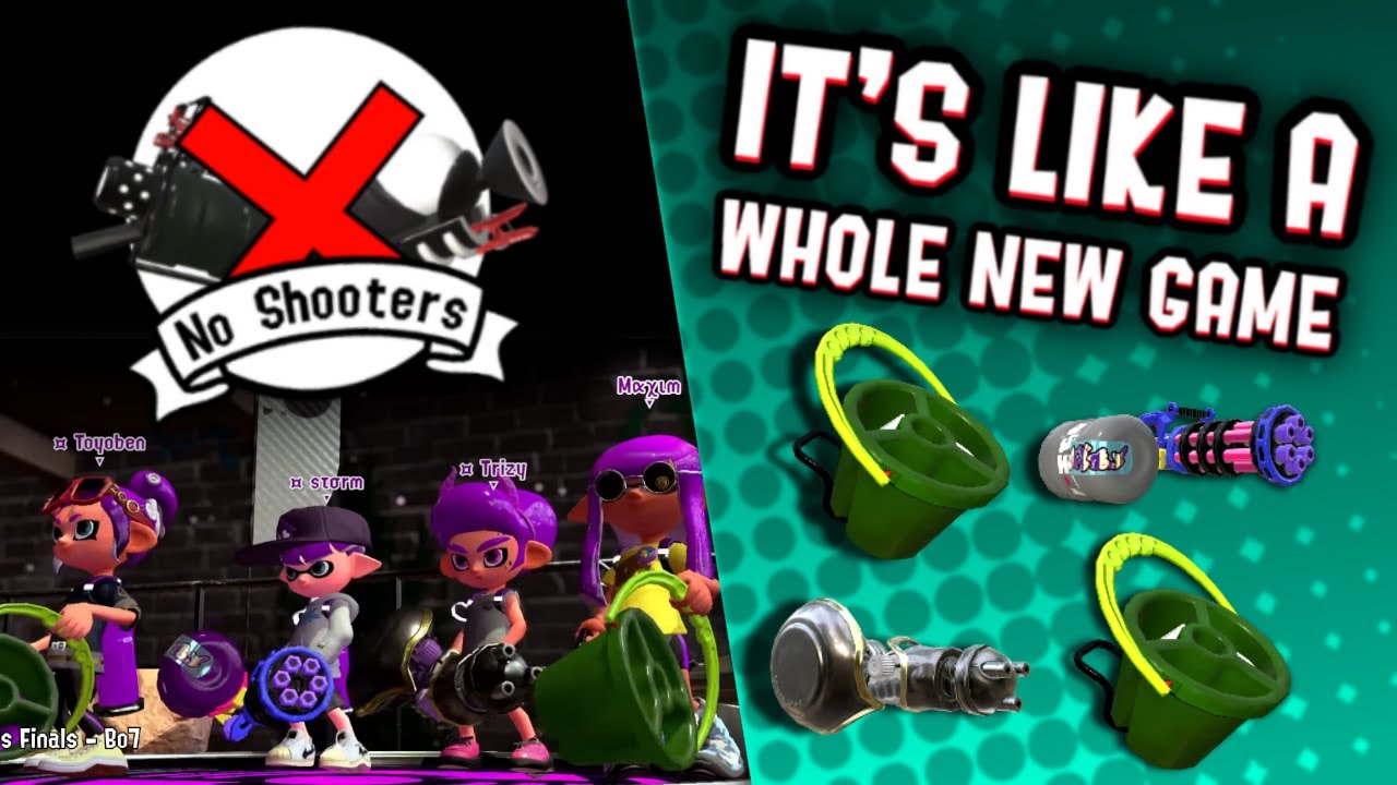 This Is Splatoon With NO SHOOTERS