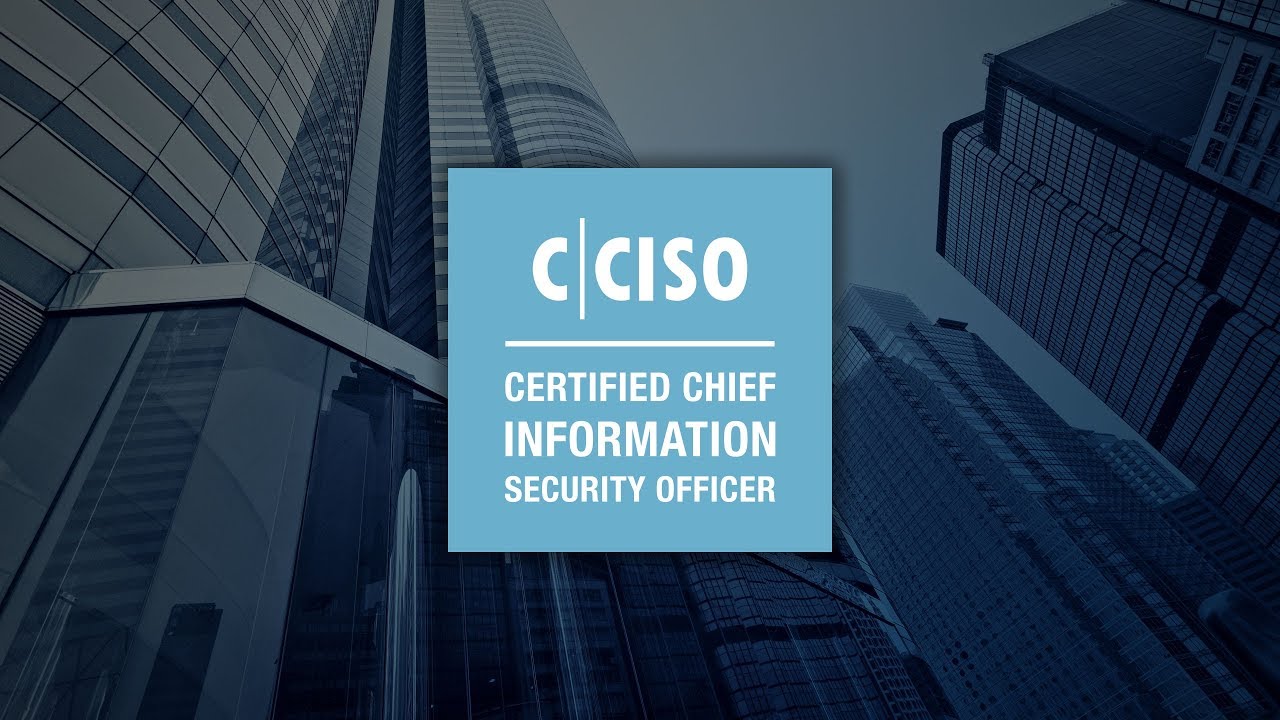 Сертифицированный директор по информационной безопасности | CCISO