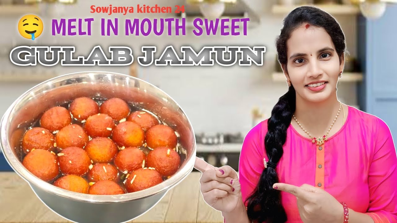 💛 Melt in Mouth Gulab Jamun | Easy Homemade Recipe