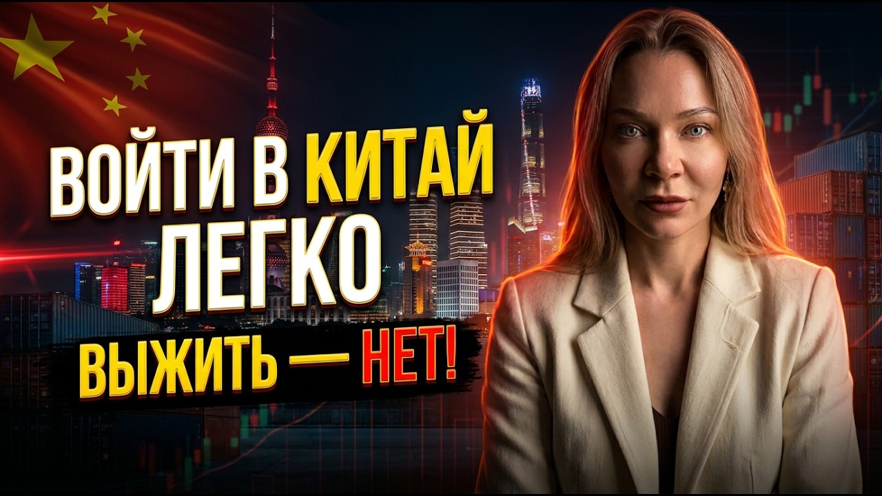 Войти в Китай легко. Выжить — нет | Что не говорят про бизнес в 2026