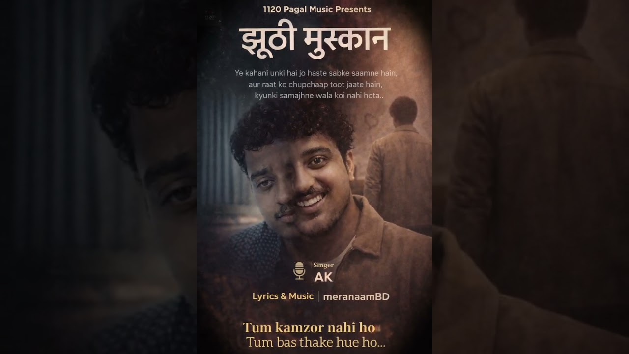 Jhuthi muskan ( BY:- AK  Lyrics:-meranaamBD) @musicworld-db4yy 