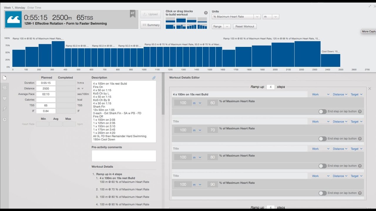 Session 1 - 12 week Swim plan for Triathlon Success