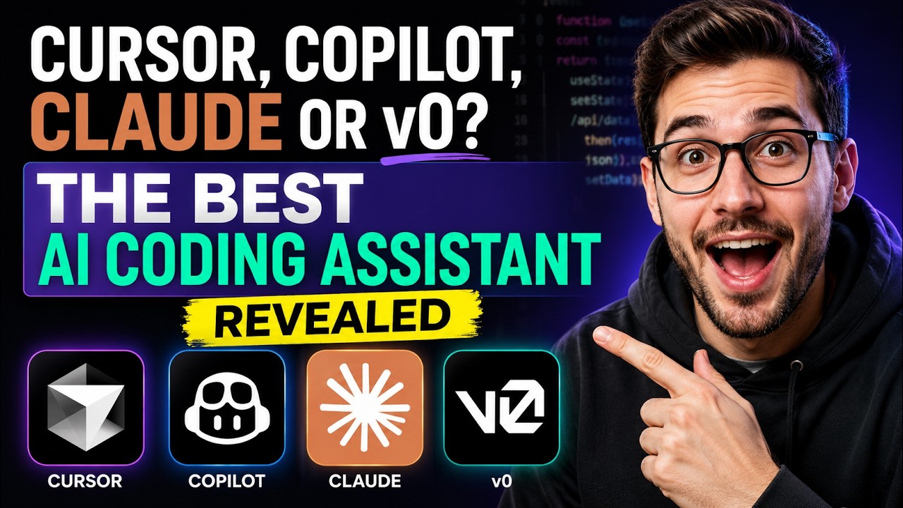 Cursor, Copilot, Claude or v0? The Best AI Coding Assistant Revealed