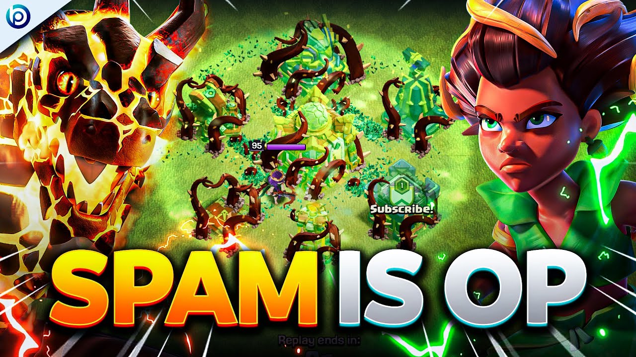 OVERGROWTH SPELL is PERFECT for SPAM STRATEGIES | Clash of Clans Sneak Peek #3