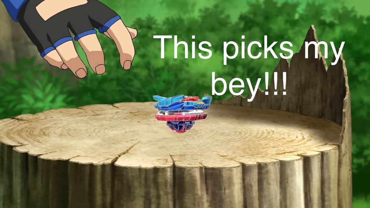 Beyblade but valts logic picks my bey!!!￼