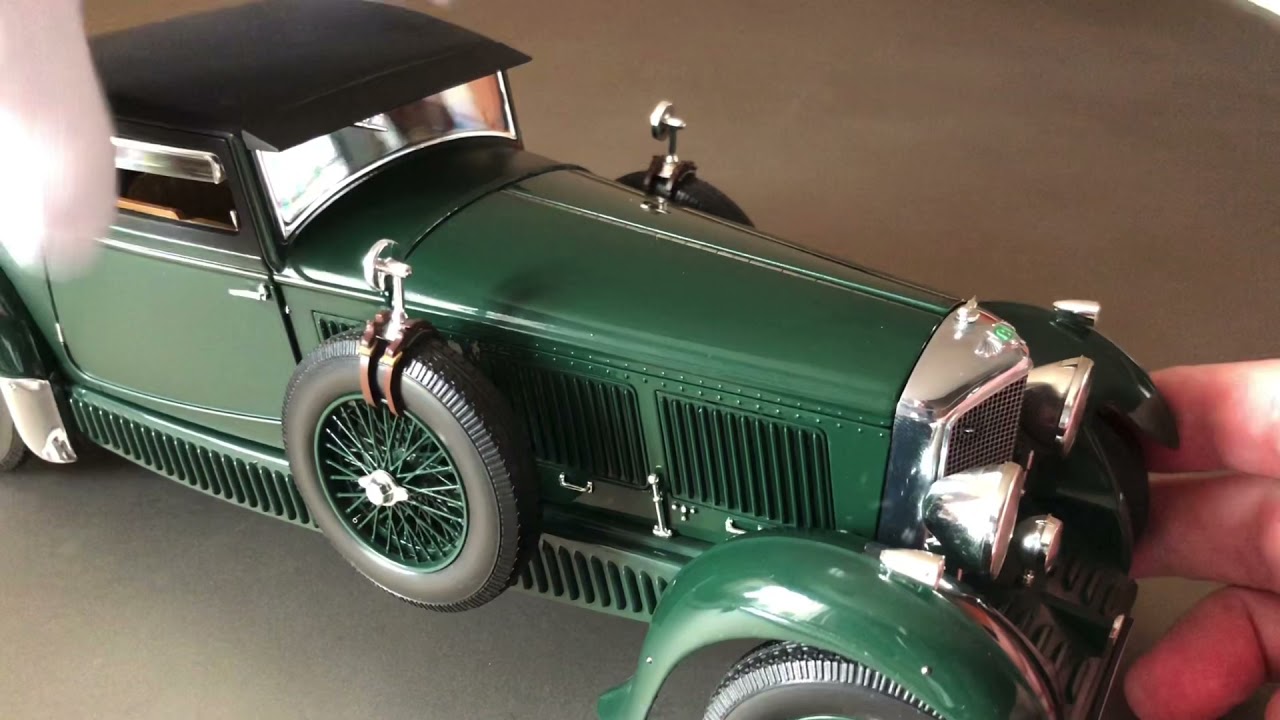 Bentley Blue Train Gurney Nutting coupe 1930. Minicamps 1/18 #bentley #minichamps #diecast #auto