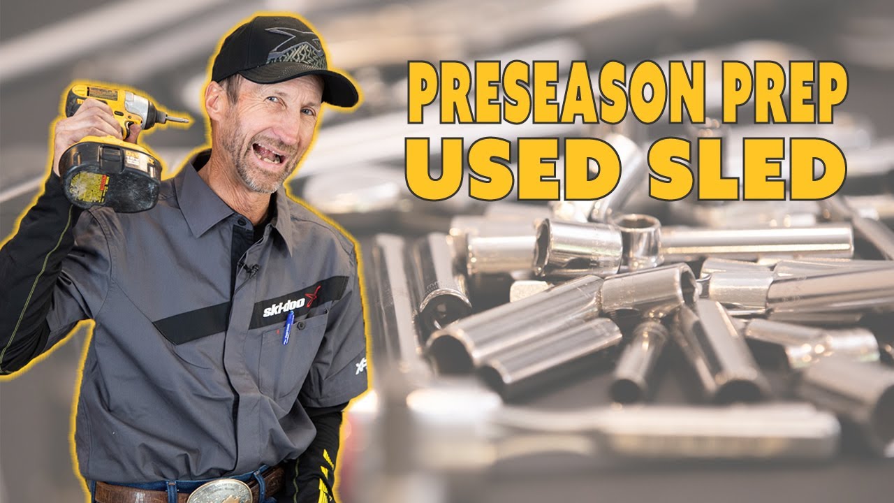 Ep6 - Preseason Preparation For A Used Ski-Doo G4 Snowmobile