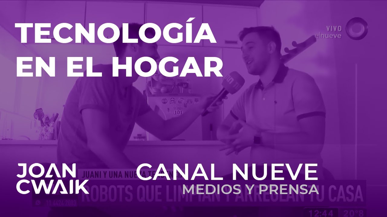 Joan Cwaik | Entrevista | Canal Nueve con Juan Ignacio Velcoff