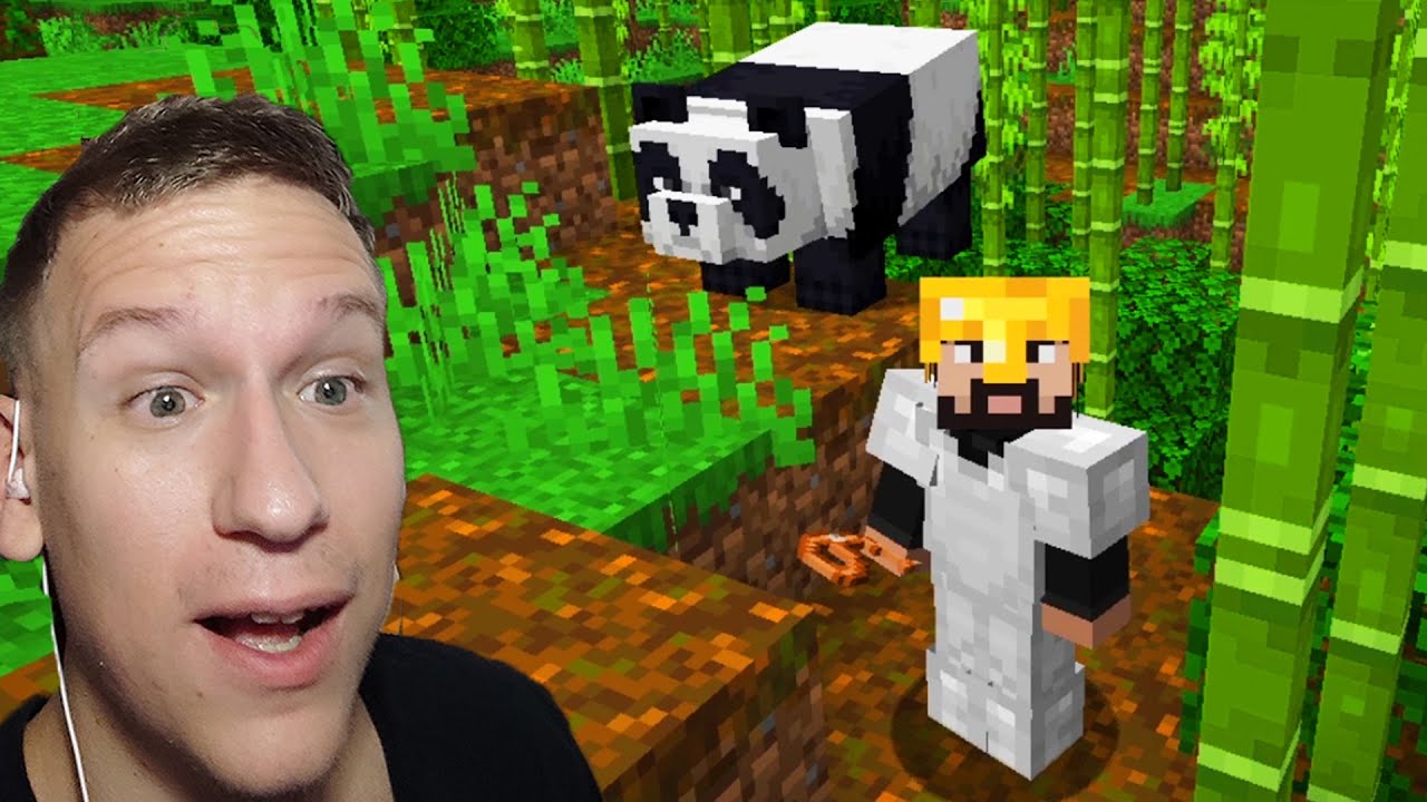 NAJDU PANDE IN BAMBUS | Minecraft E12
