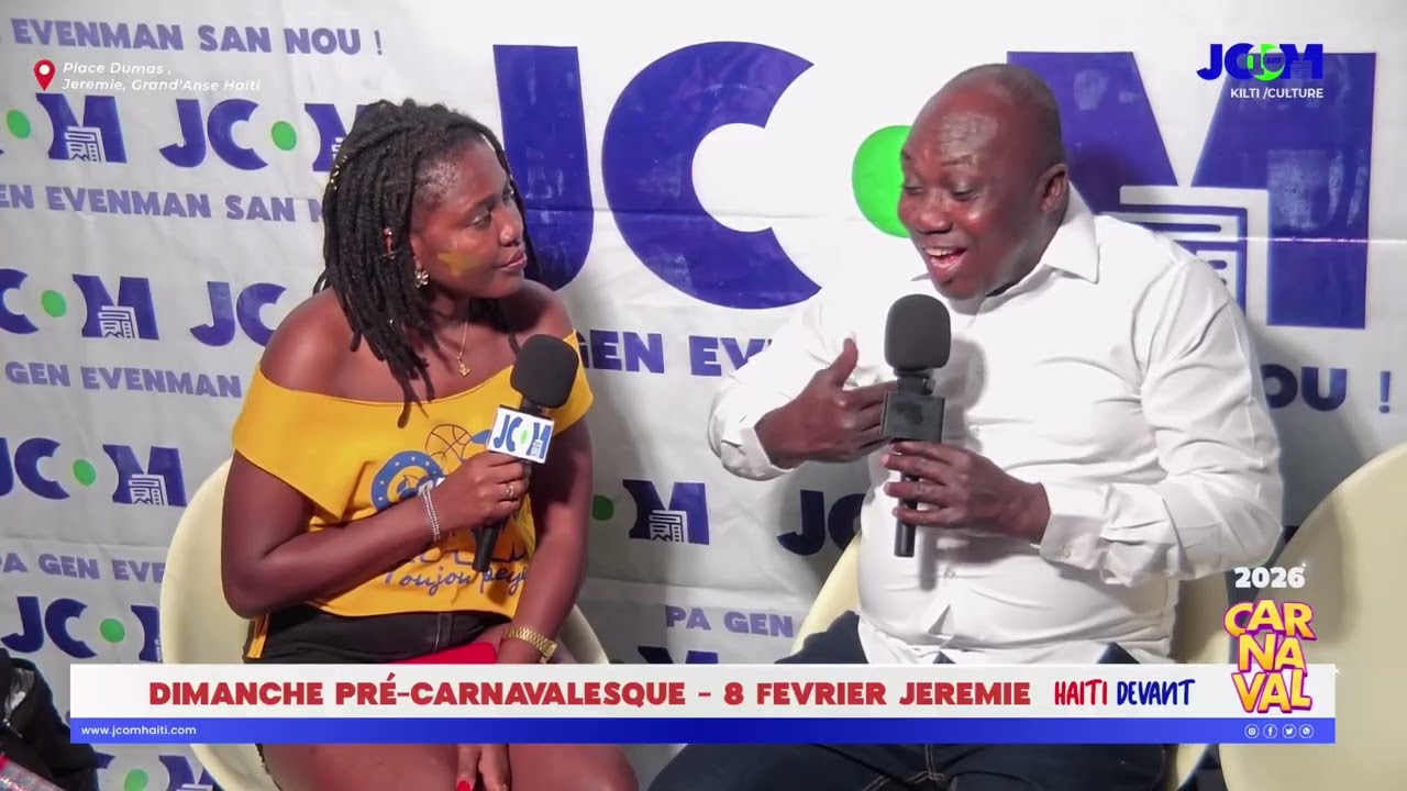 interview avèk majistra Jeremi an, Onel Jacinthe, sou kanaval 2026 la nan site powèt la