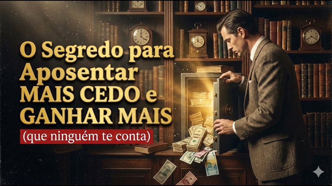 O Segredo para Aposentar MAIS CEDO e GANHAR MAIS (que ninguém te conta)