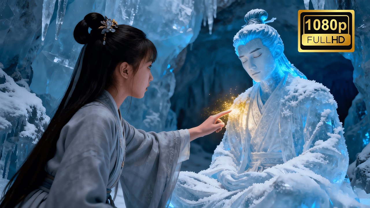 【2025玄幻电影】女孩误闯神秘仙界禁地，不料她竟意外唤醒冰封千年的战神🔥 #功夫 #玄幻  #kungfu #武侠