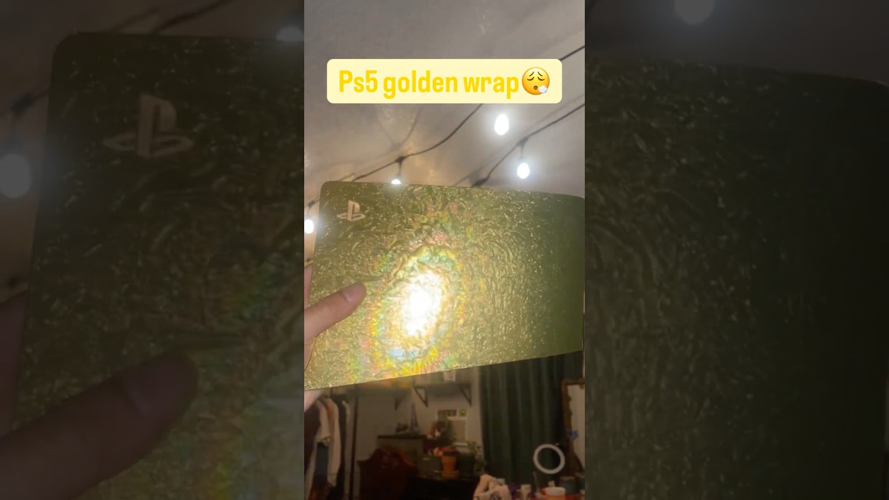 Ps5 golden wrap 