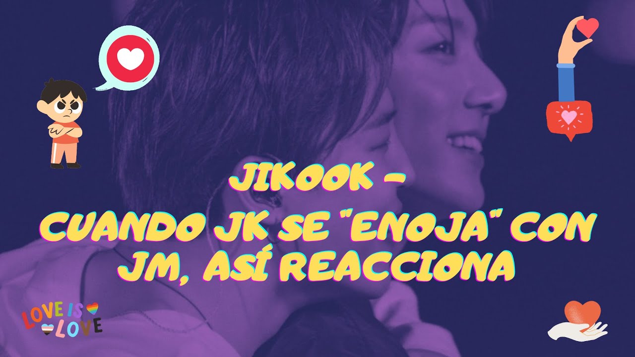 JIKOOK - JIMIN SIENDO LA DEBILIDAD DE JUNGKOOK, SU REACCIÓN CUANDO SE 