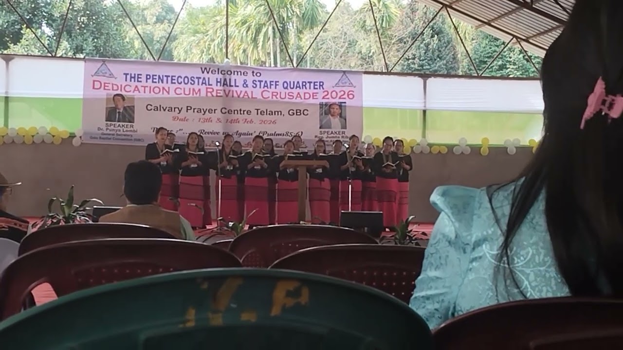 Likhabali  Town  Baptist Church Special no Telam prayer centre 