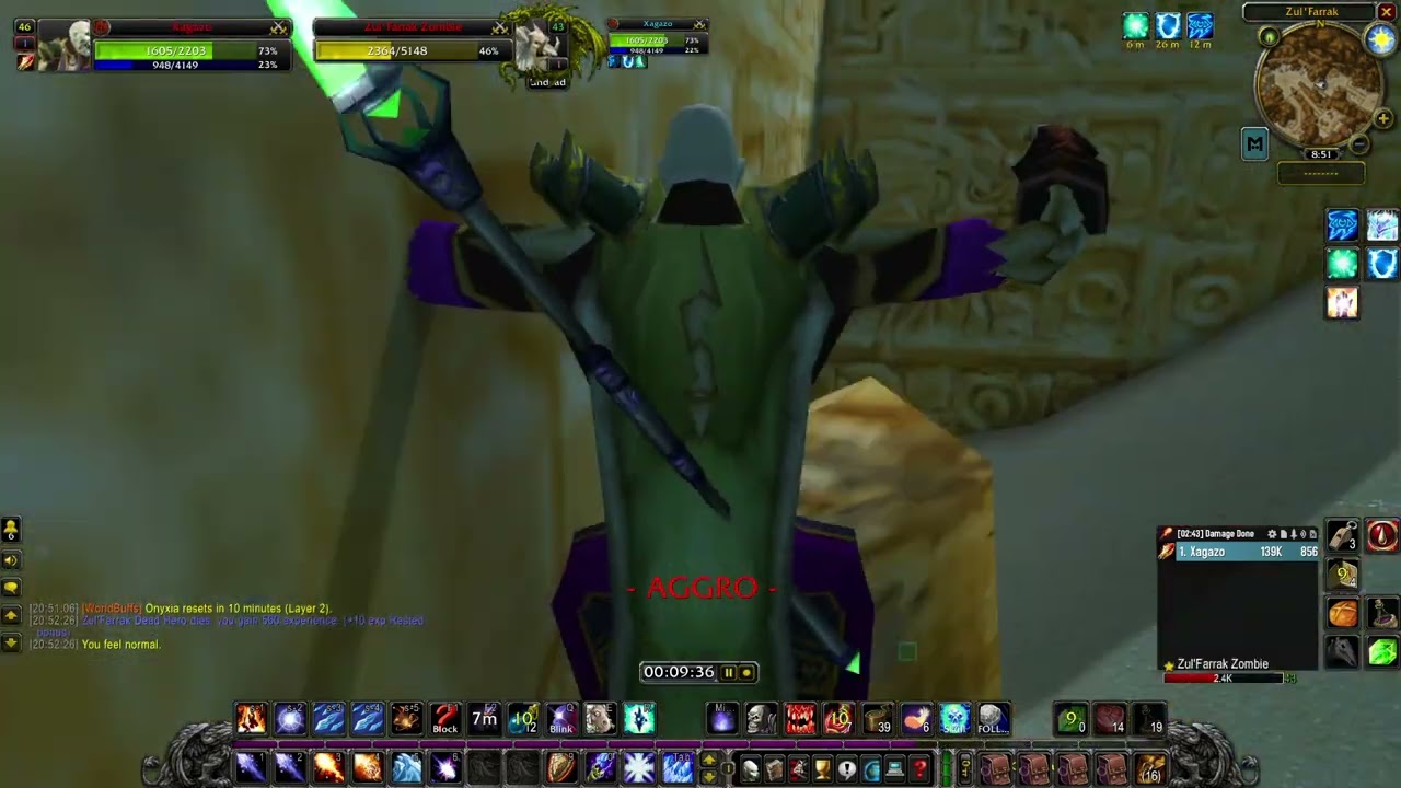 Mage ZF farm - wow anniversary classic
