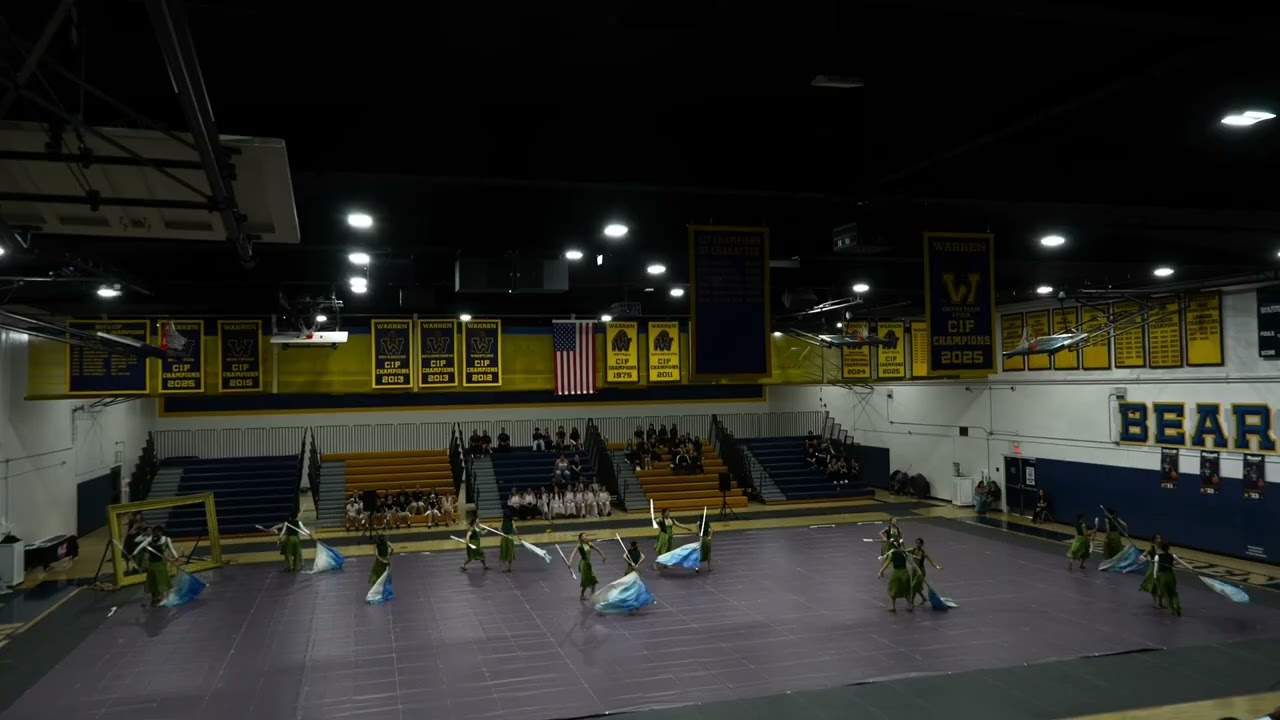 Irvine High School Color Guard “Memories’ @ Warren High School 3/14/2026