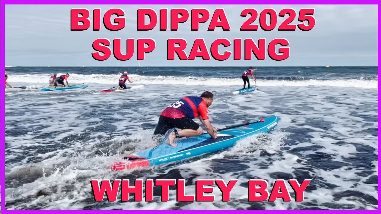 Big Dippa Paddleboard SUP Racing : Whitley Bay 2025