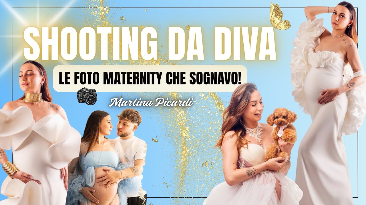 SHOOTING DA DIVA🤰🏻👑 - Le foto maternity che sognavo! / Martina Picardi